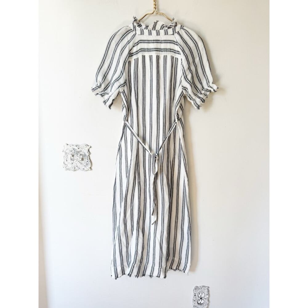 Striped Ruffle Dress - Picture 8 of 11